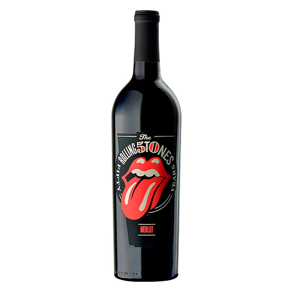 ROLLING STONES ローリングストーンズ (来日 35周年 記念 ) - FORTY LICKS MERLOT / 50th 赤ワイン / 洋酒 - PGS